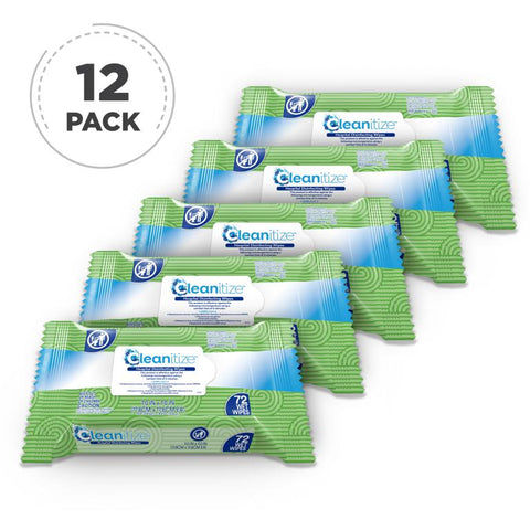 PPE Disinfectant Hospital Wipes (Case of 12 Packs)