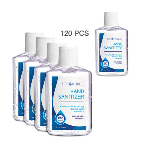 Responsible Hand Sanitizer 2 fl oz Flip Cap (Case of 120)